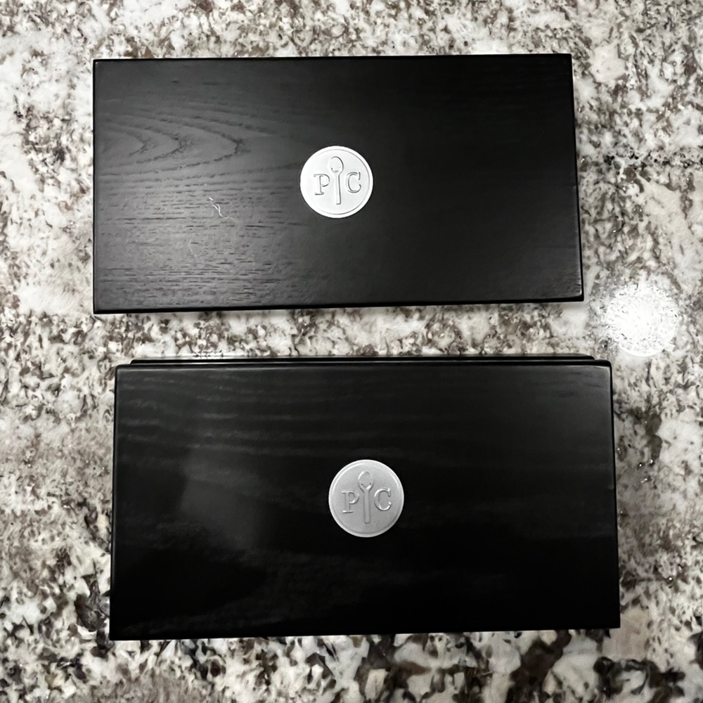 Pampered Chef  BRAND NEW 
Set of Luxury Steak Knives 
in Black Wooden Case - Picture 16 of 16
